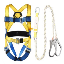 CE EN361 reflective strap polyester webbing full body safety belt anti-falling  protection safety harness